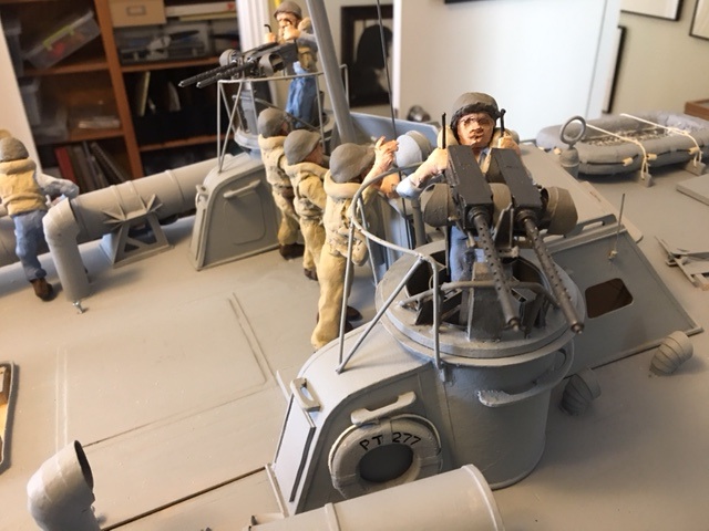 PT 277 gun crew in clay 